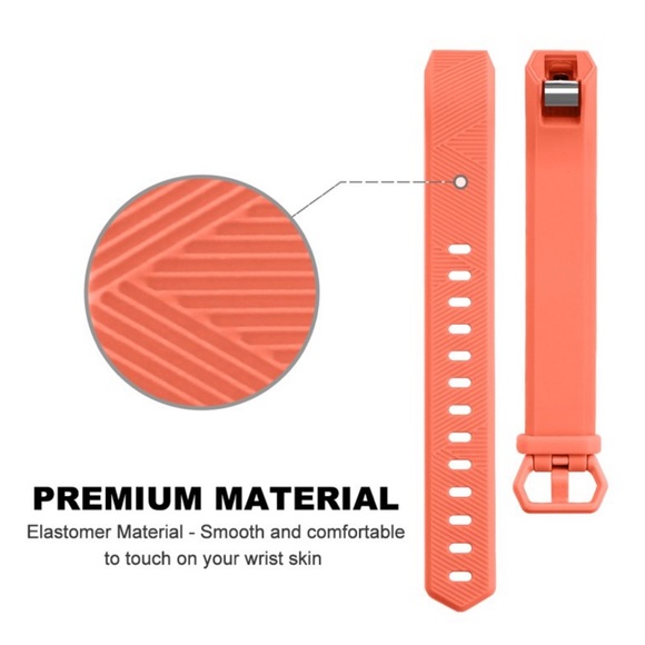 FITBIT ALTA/FITBIT ALTA HR REPLACEMENT BAND | CORAL | SZ S | - Picture 4 of 6